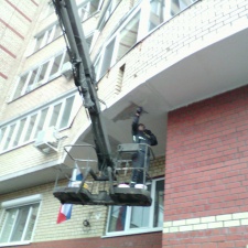Грунтовка покраска балконной плиты